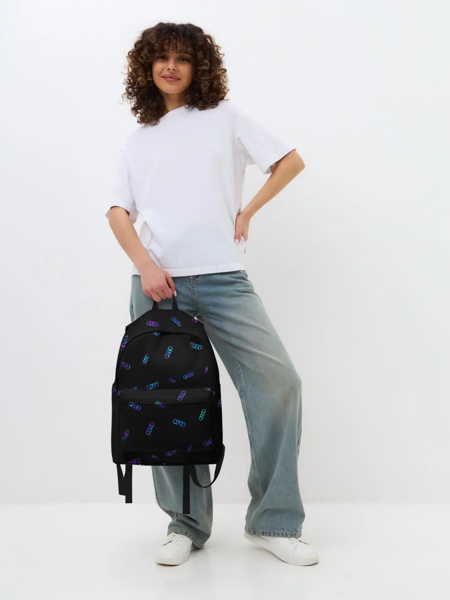 Рюкзак джинсовый / AUDI / АУДИ