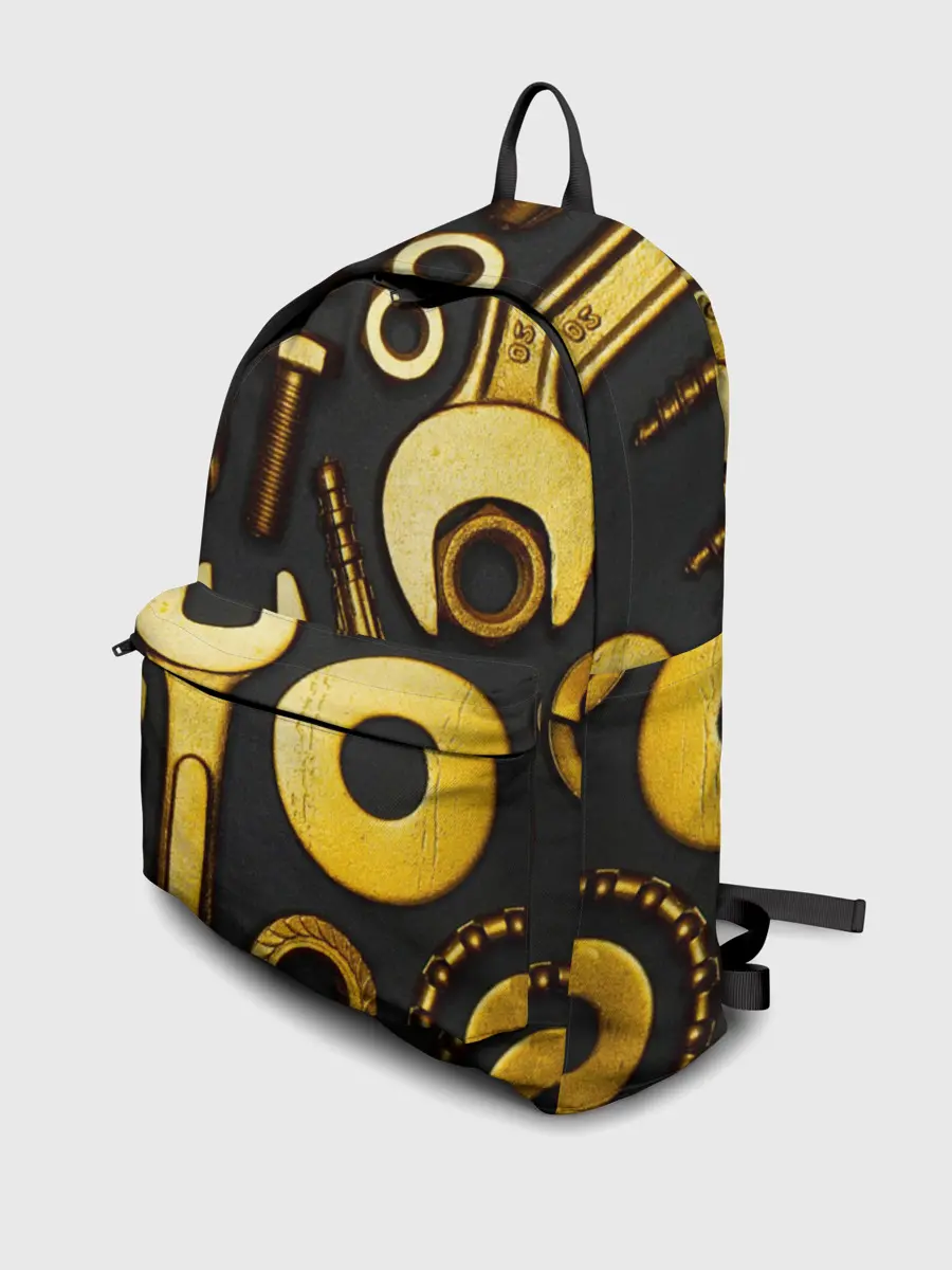 Рюкзак джинсовый / КЛЮЧ ГАЙКА