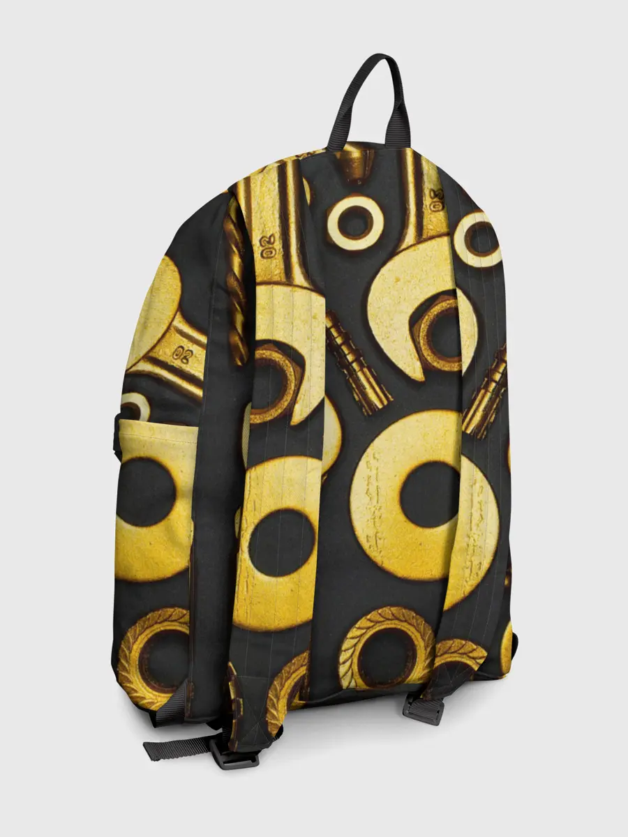 Рюкзак джинсовый / КЛЮЧ ГАЙКА