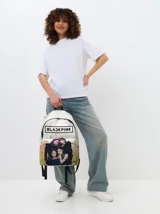 Рюкзак джинсовый / BlackPink