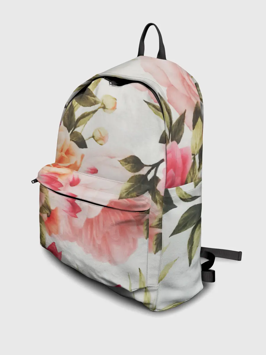 Рюкзак джинсовый / Нежный букет