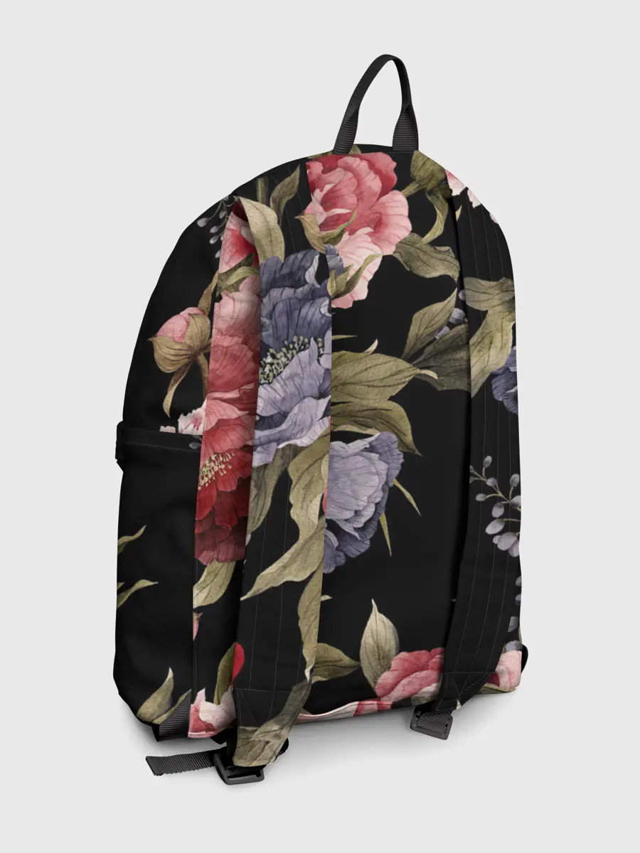 Рюкзак джинсовый / Цветы