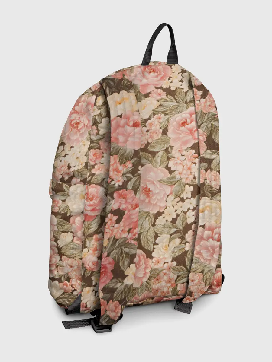 Рюкзак джинсовый / Розовая поляна