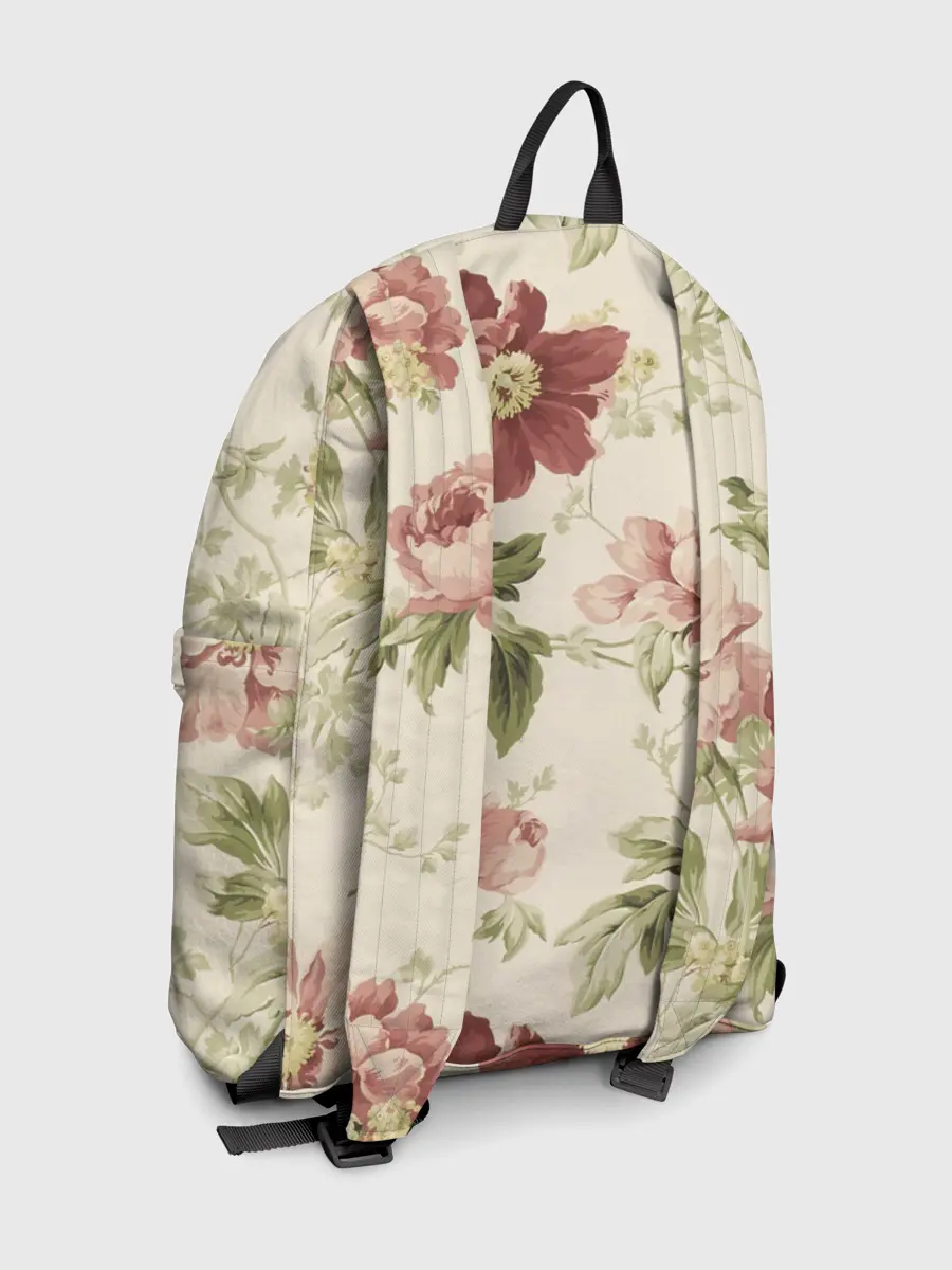 Рюкзак джинсовый / Цветы