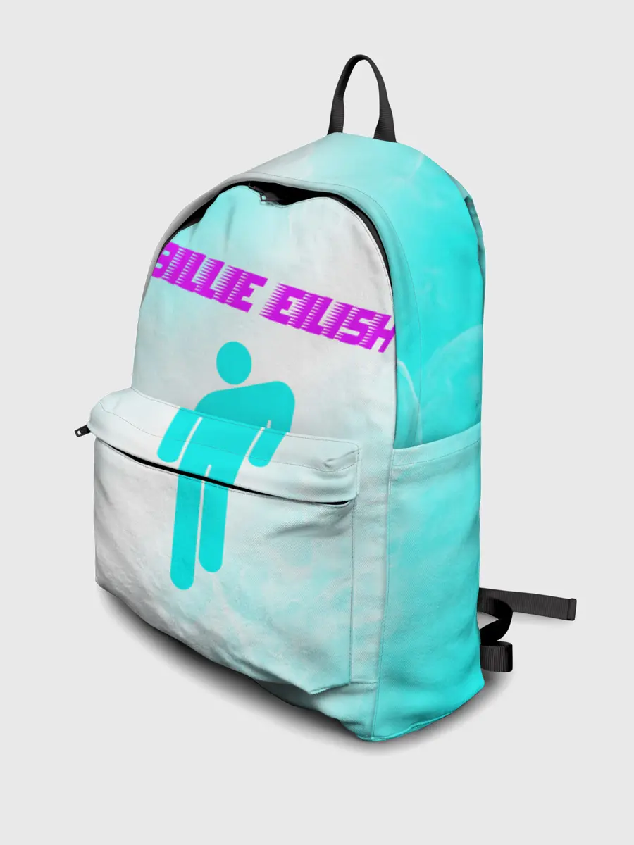 Рюкзак джинсовый / BILLIE EILISH / БИЛЛИ АЙЛИШ