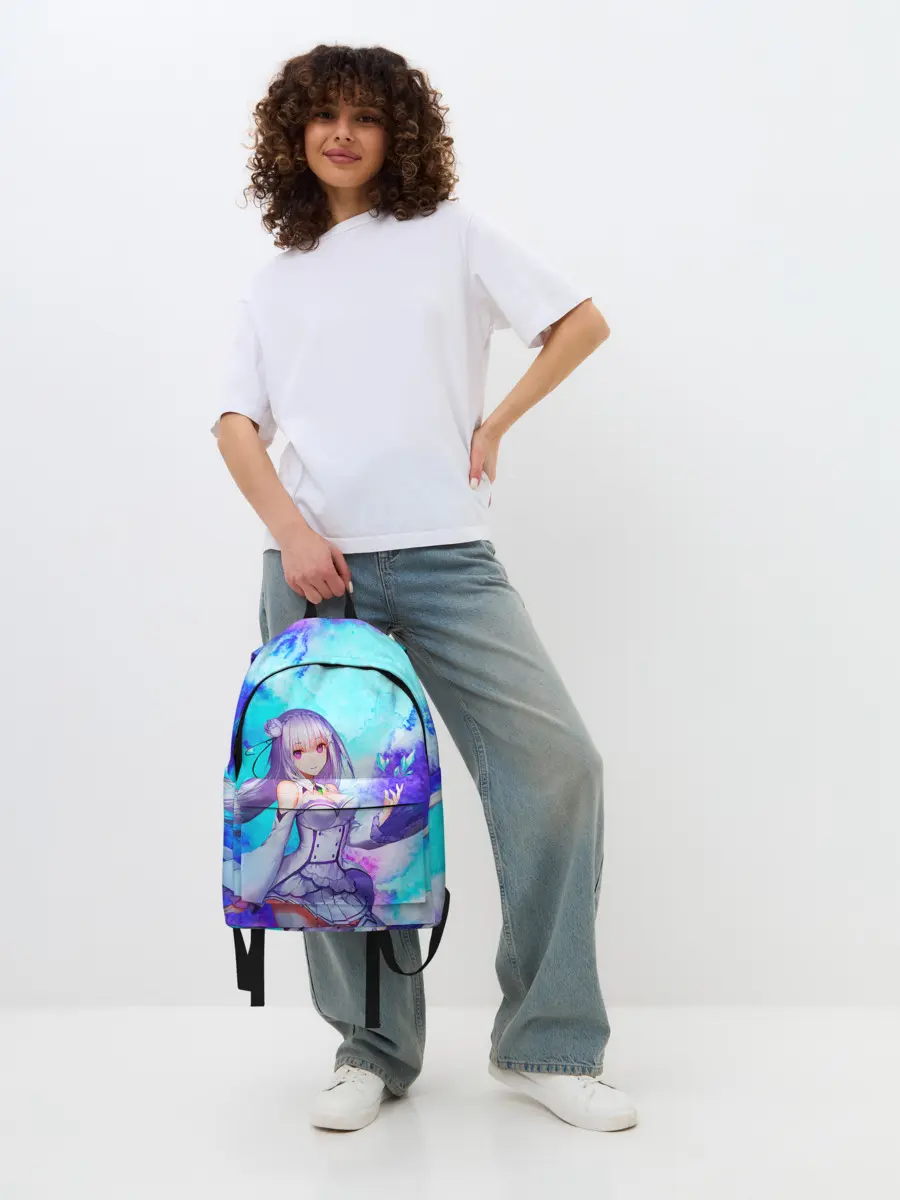 Рюкзак джинсовый / Re:Zero