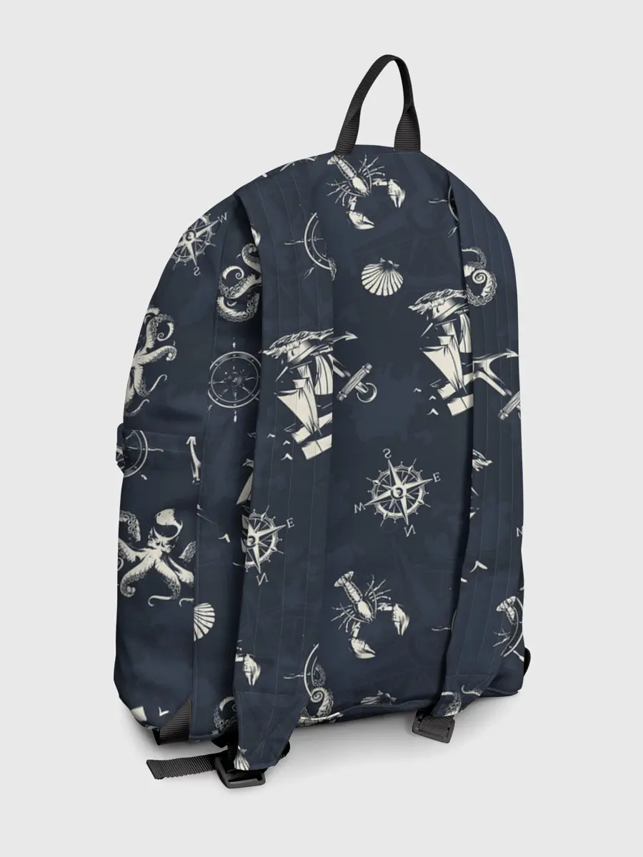 Рюкзак джинсовый / Nautical art