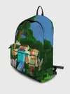 Рюкзак джинсовый / minecraft