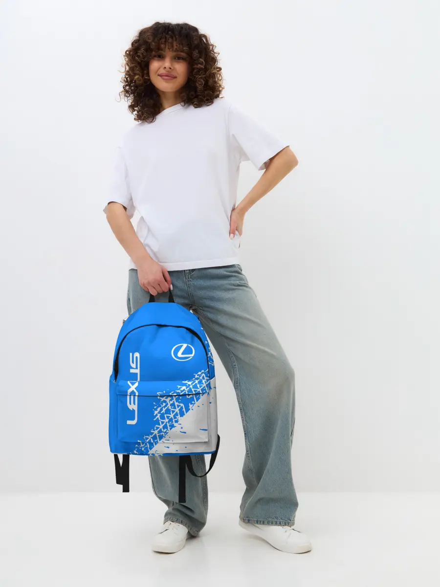 Рюкзак джинсовый / LEXUS / ЛЕКСУС