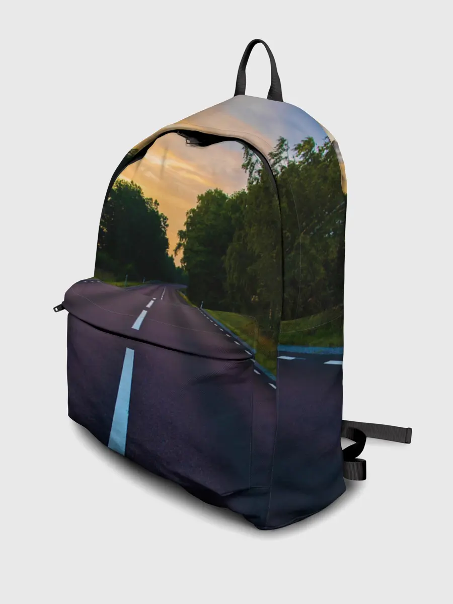 Рюкзак джинсовый / дорога