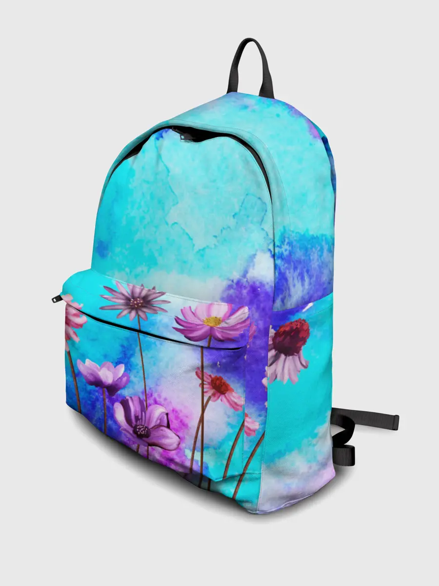 Рюкзак джинсовый / Цветов аромат