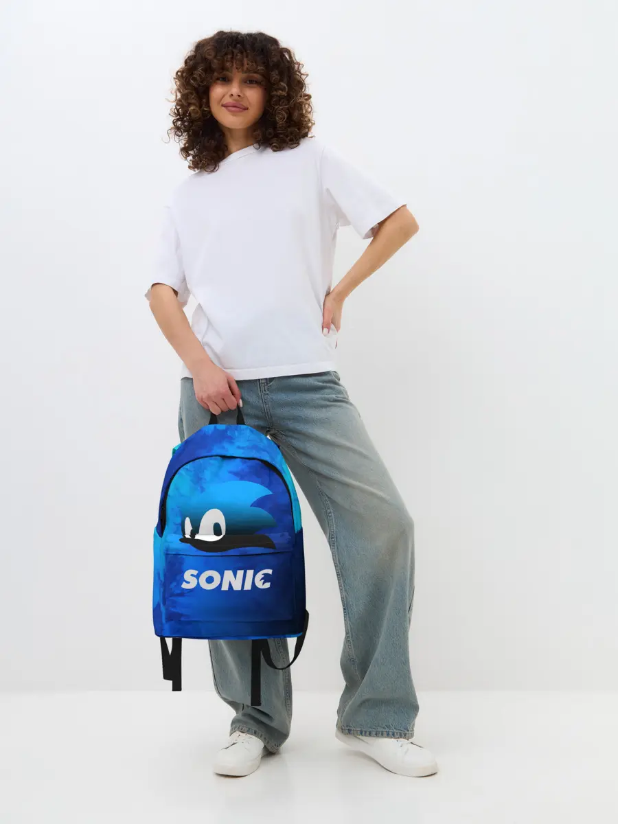 Рюкзак джинсовый / СОНИК / SONIC