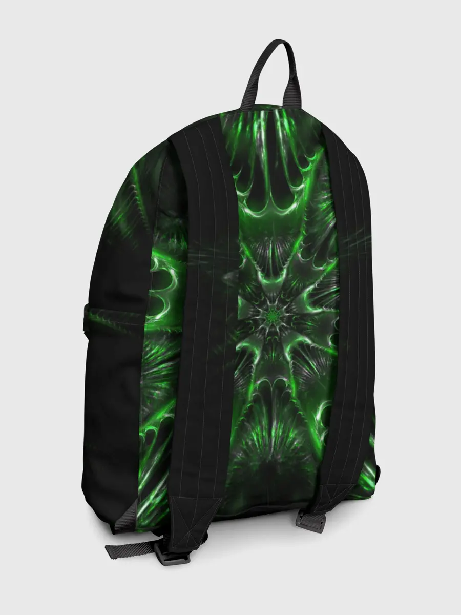 Рюкзак джинсовый / Зелёное Очарование