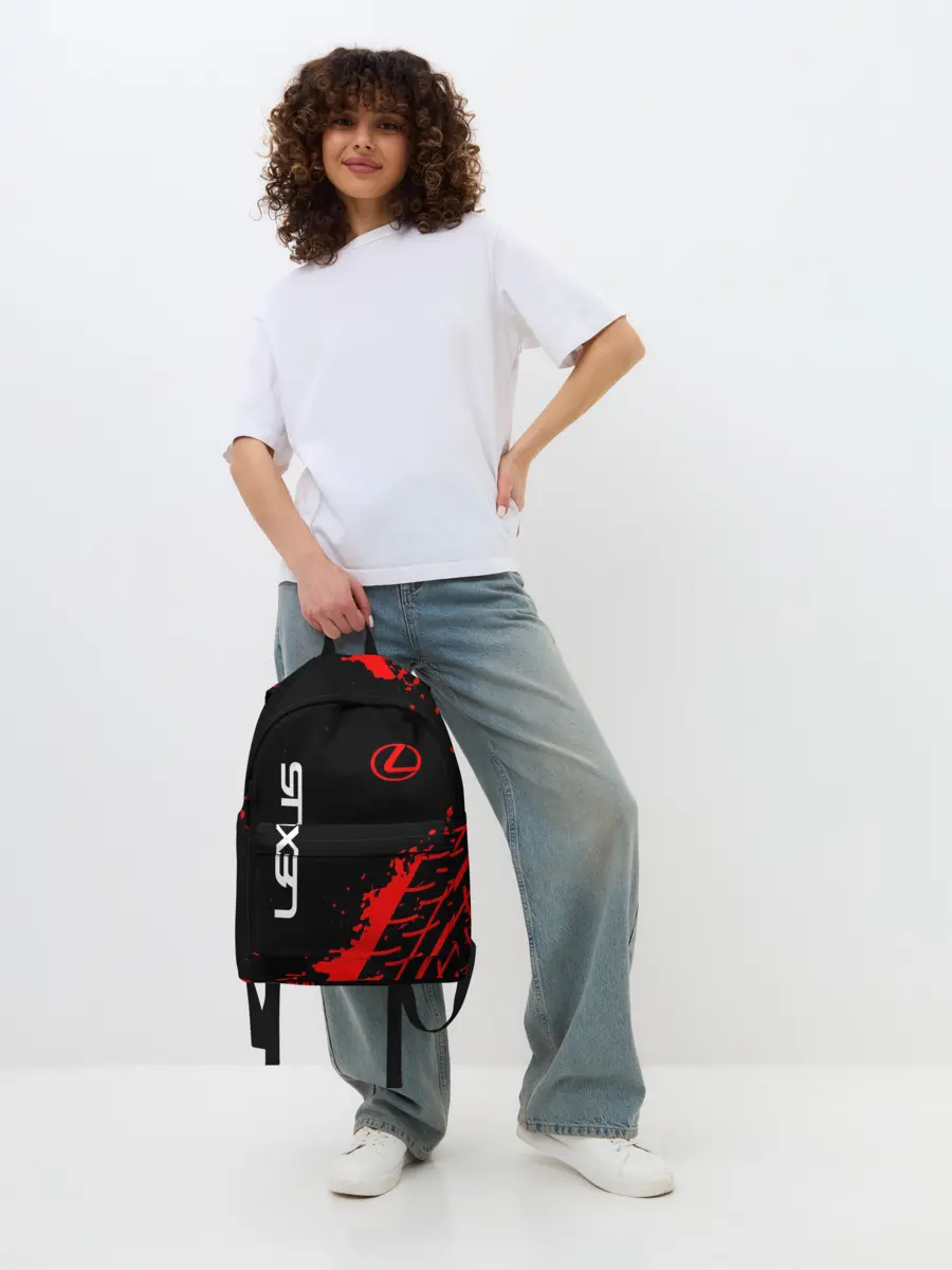 Рюкзак джинсовый / LEXUS / ЛЕКСУС