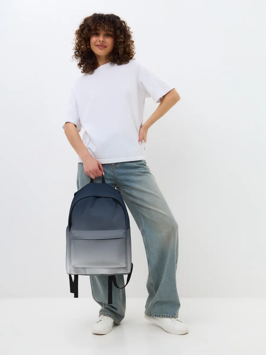 Рюкзак джинсовый / Градиент