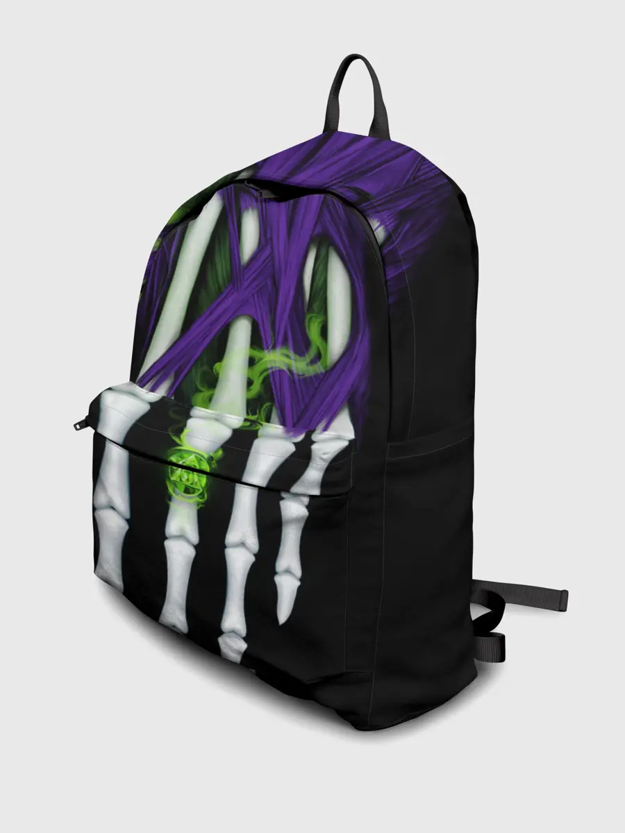 Рюкзак джинсовый / Нежить Чернокнижник