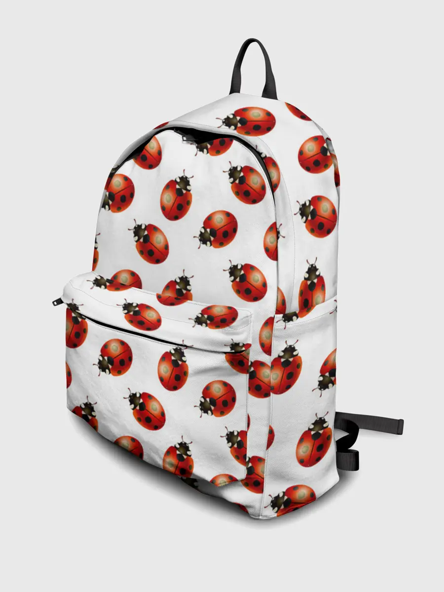 Рюкзак джинсовый / Нашествие божьих коровок