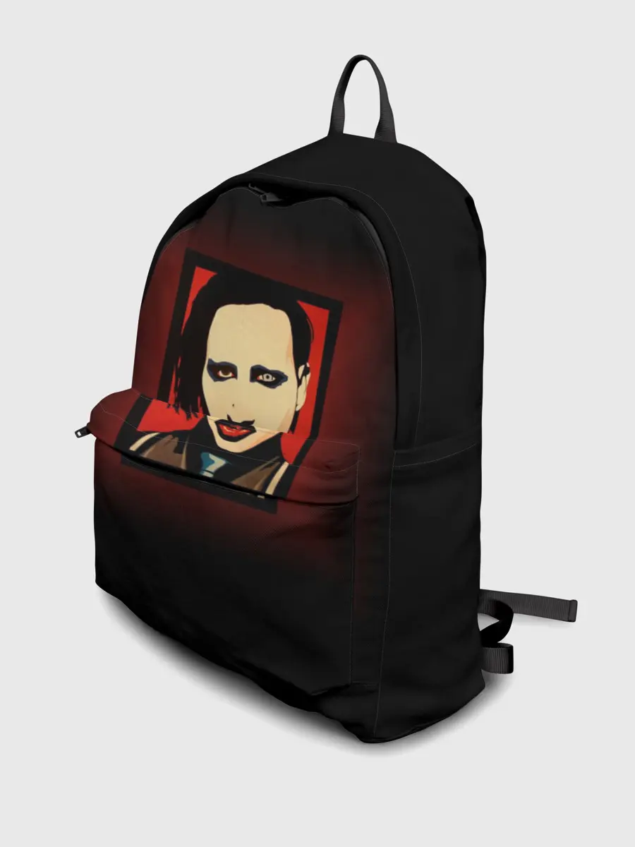 Рюкзак джинсовый / Marilyn Manson