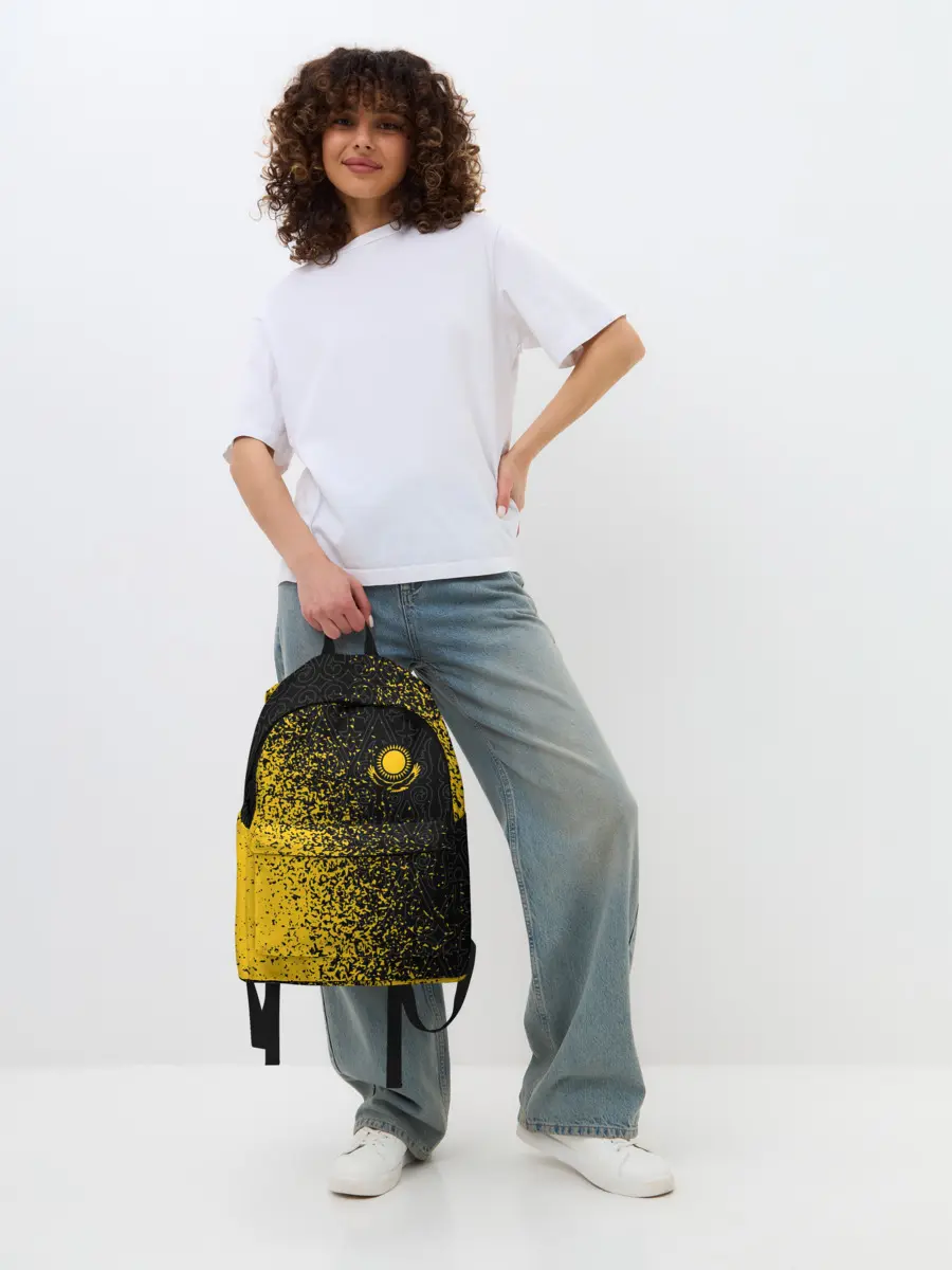 Рюкзак джинсовый / КАЗАХСТАН / KAZAKHSTAN