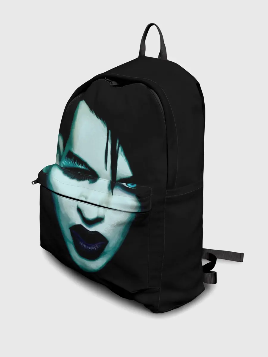 Рюкзак джинсовый / Marilyn Manson