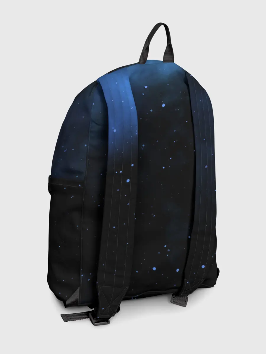 Рюкзак джинсовый / Космический кот