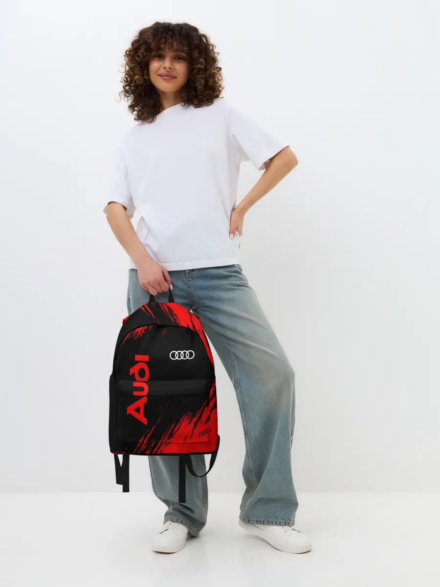 Рюкзак джинсовый / AUDI / АУДИ