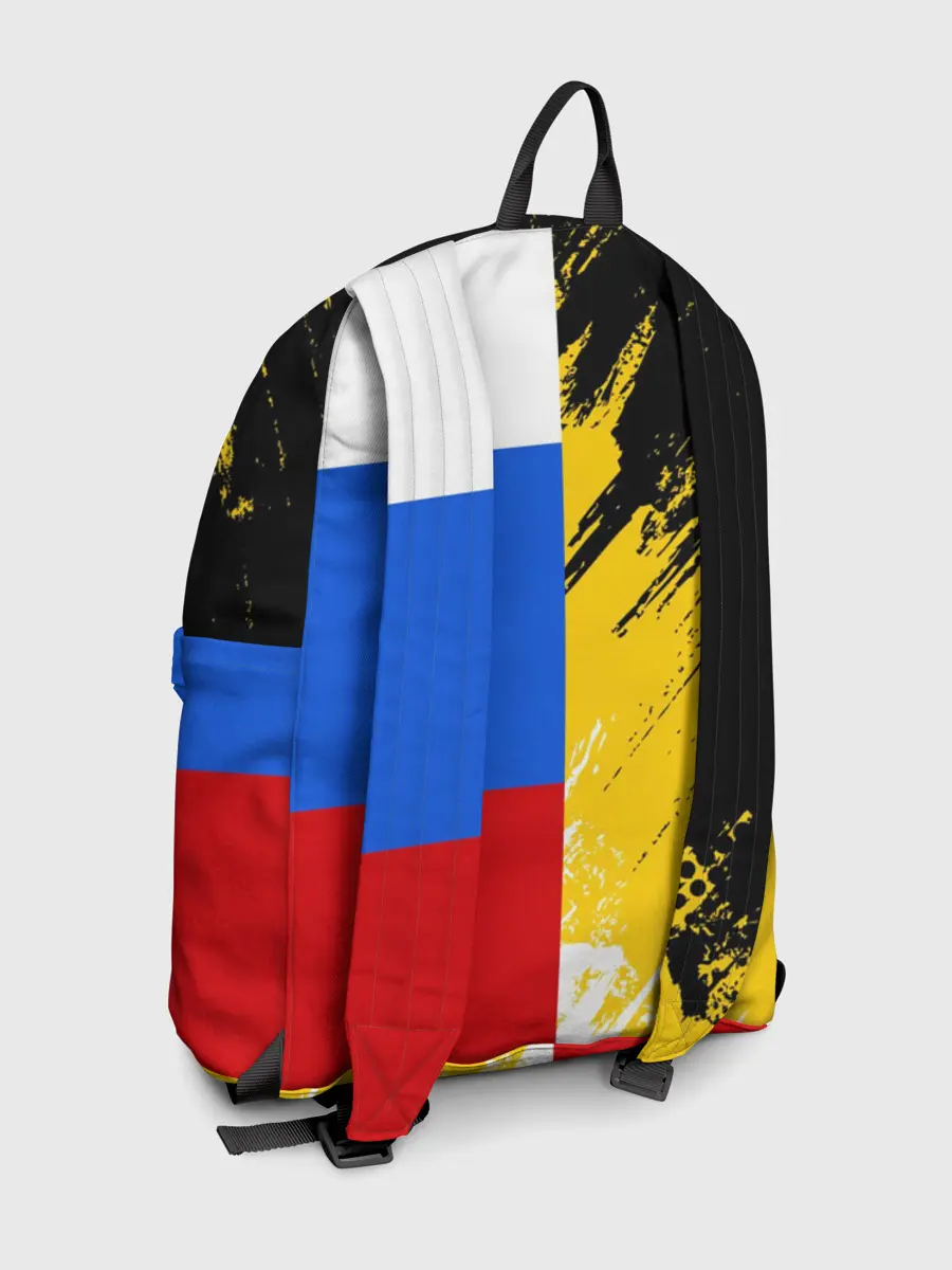 Рюкзак джинсовый / Российский Имперский Флаг