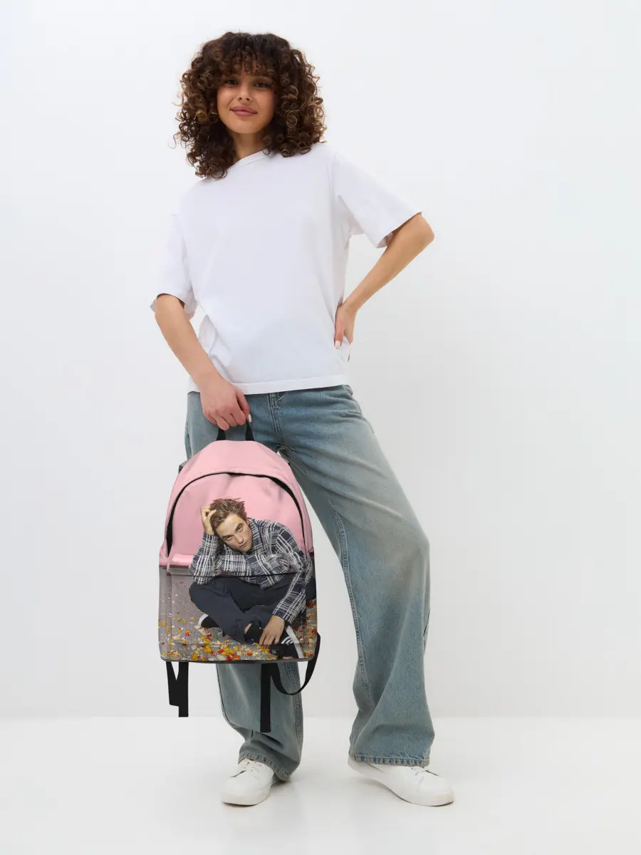 Рюкзак джинсовый / Роберт Паттинсон