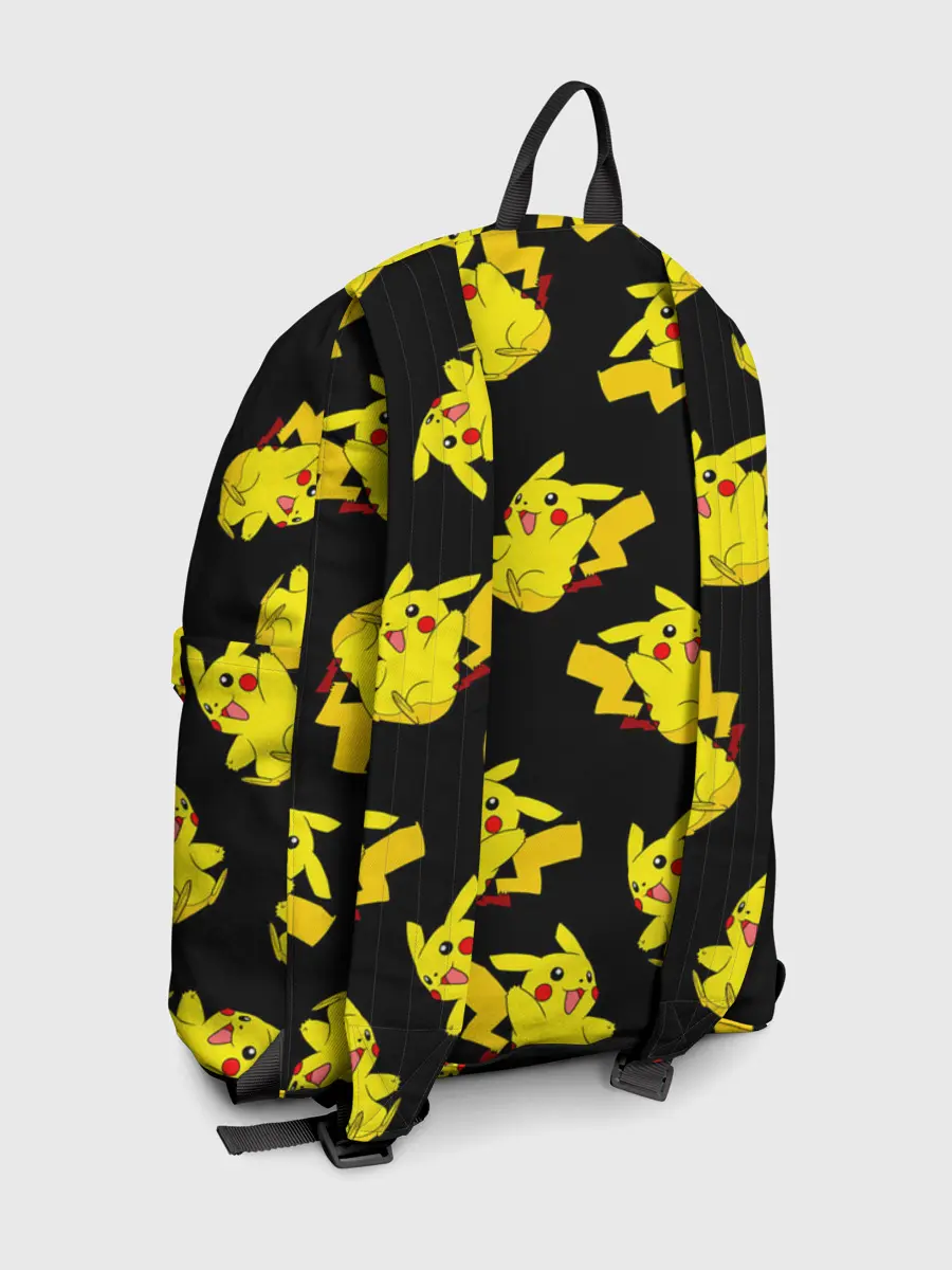 Рюкзак джинсовый / Веселый пикачу