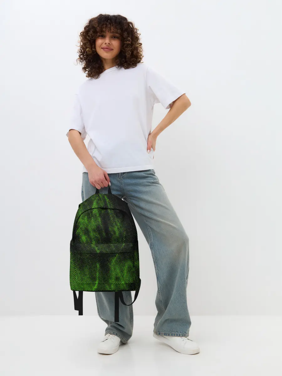 Рюкзак джинсовый / Текстура.