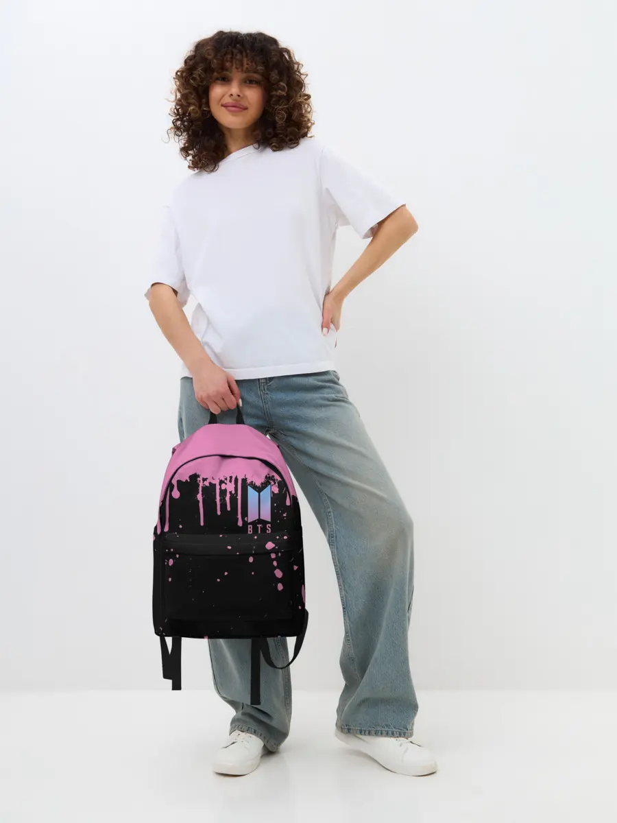 Рюкзак джинсовый / BTS