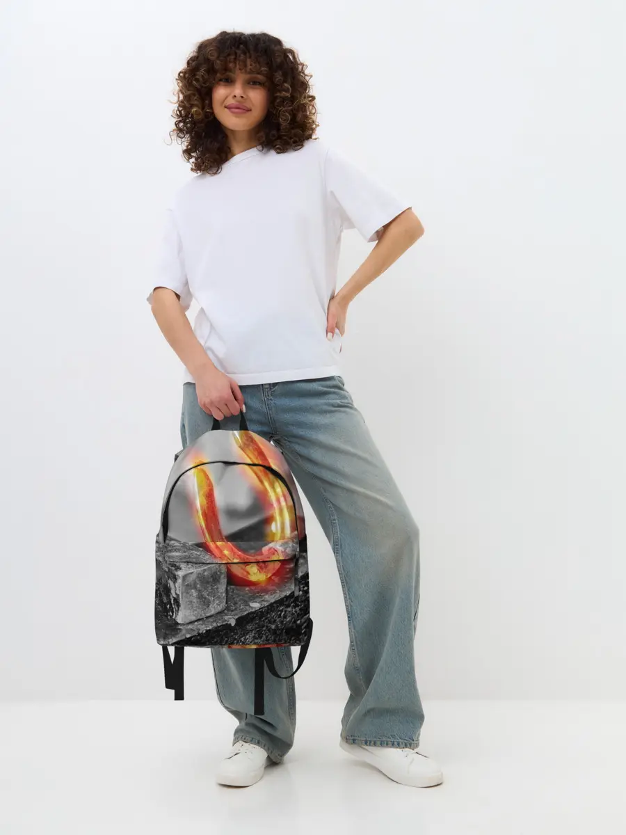 Рюкзак джинсовый / Подкова