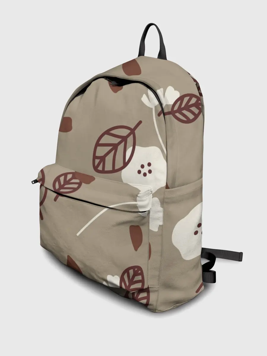 Рюкзак джинсовый / Цветочный принт