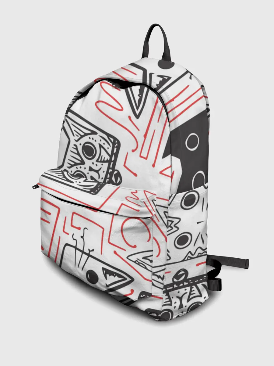 Рюкзак джинсовый / Cats