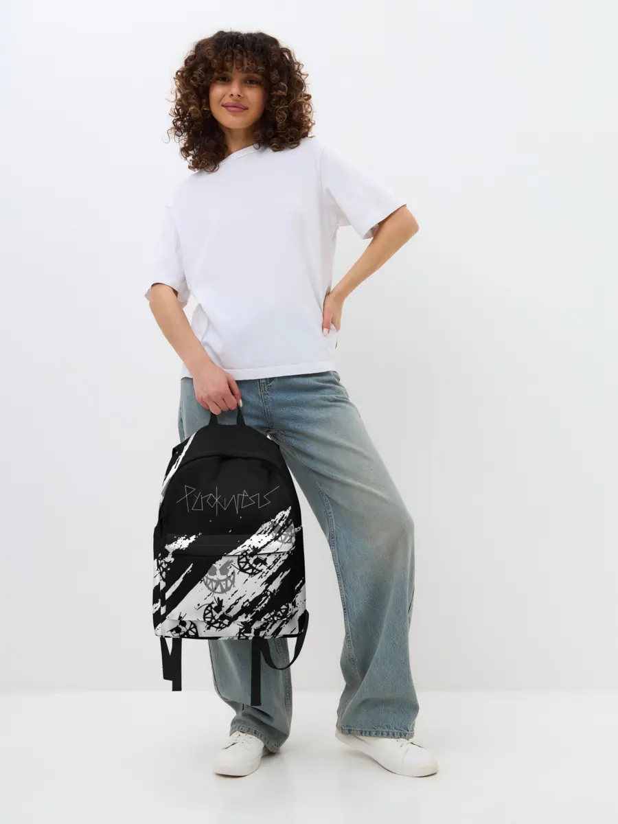 Рюкзак джинсовый / PYROKINESIS.