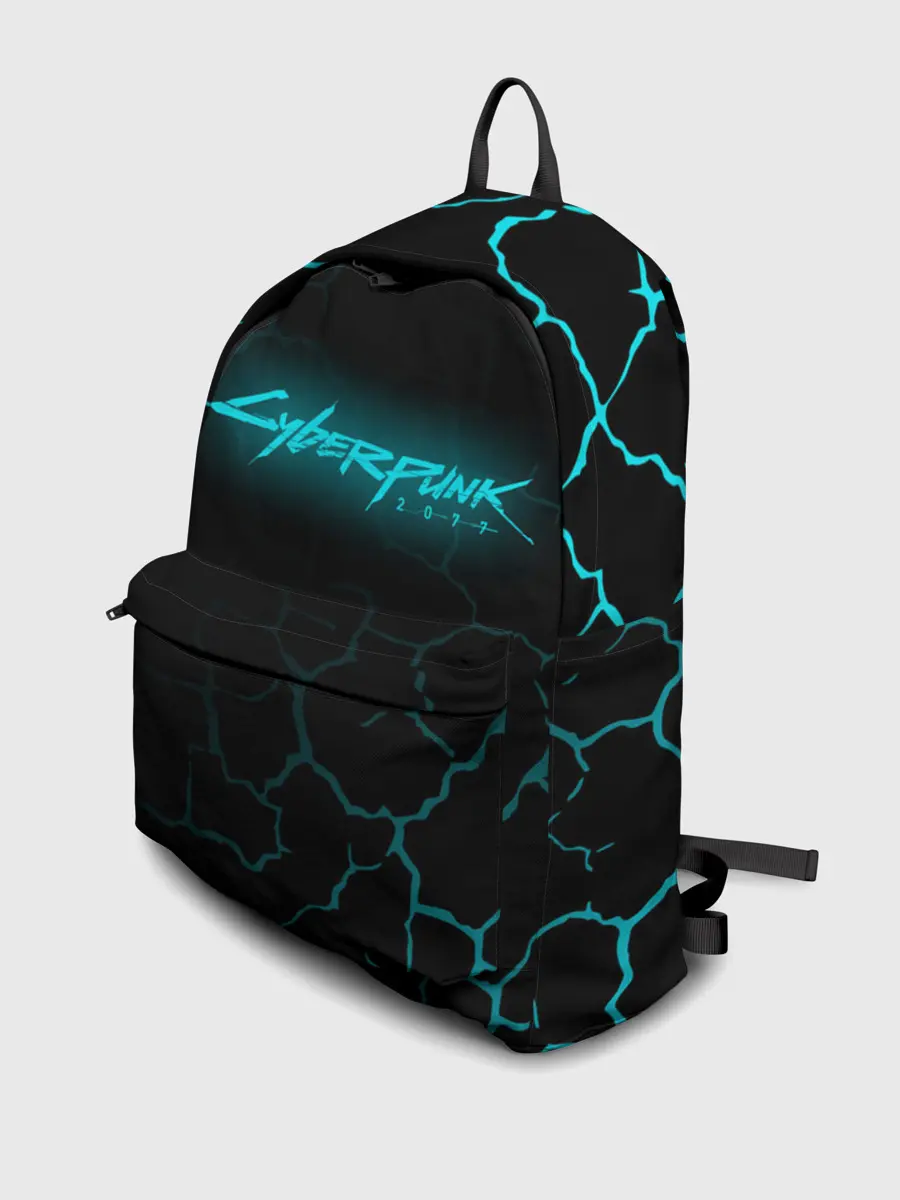 Рюкзак джинсовый / CYBERPUNK 2077.