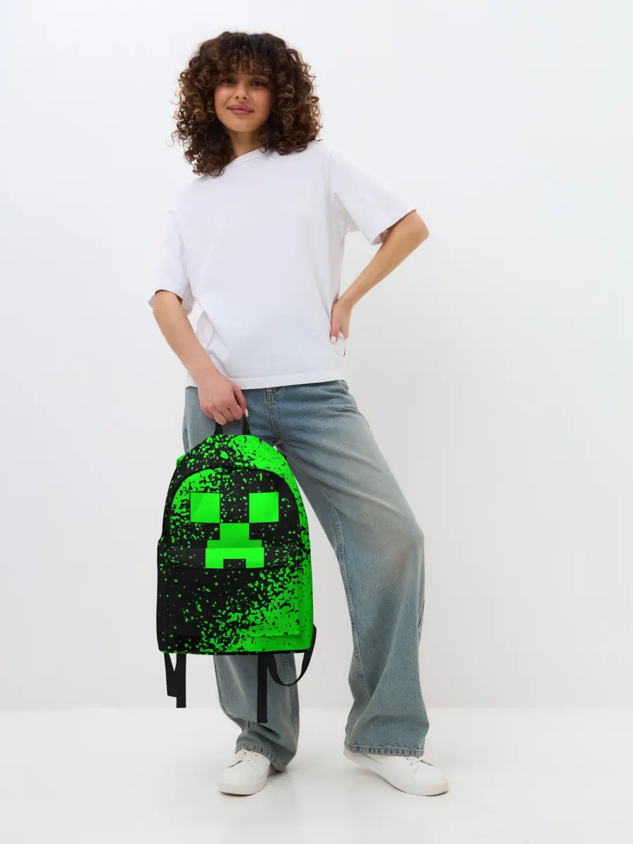 Рюкзак джинсовый / MINECRAFT