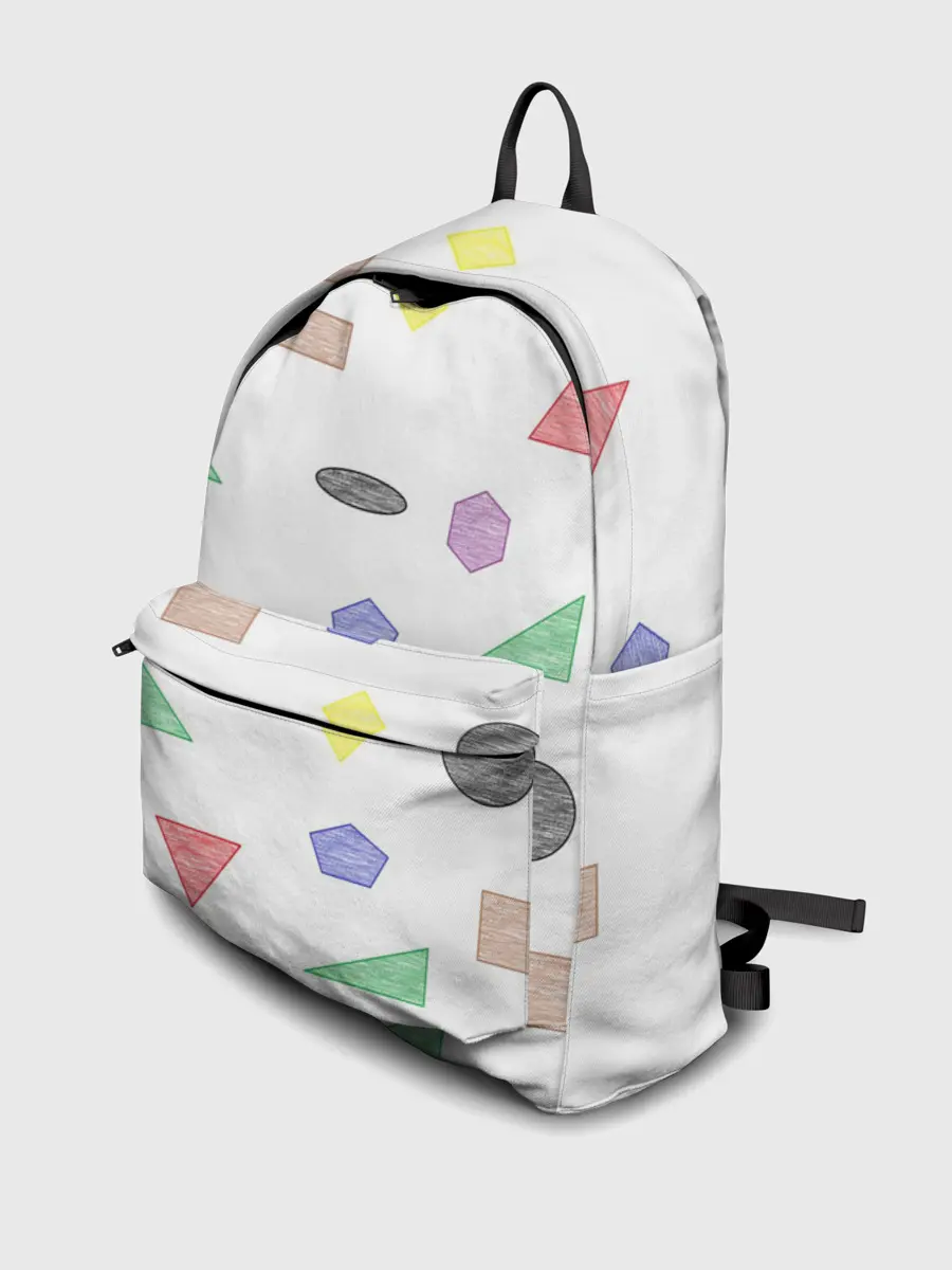 Рюкзак джинсовый / Геометрия