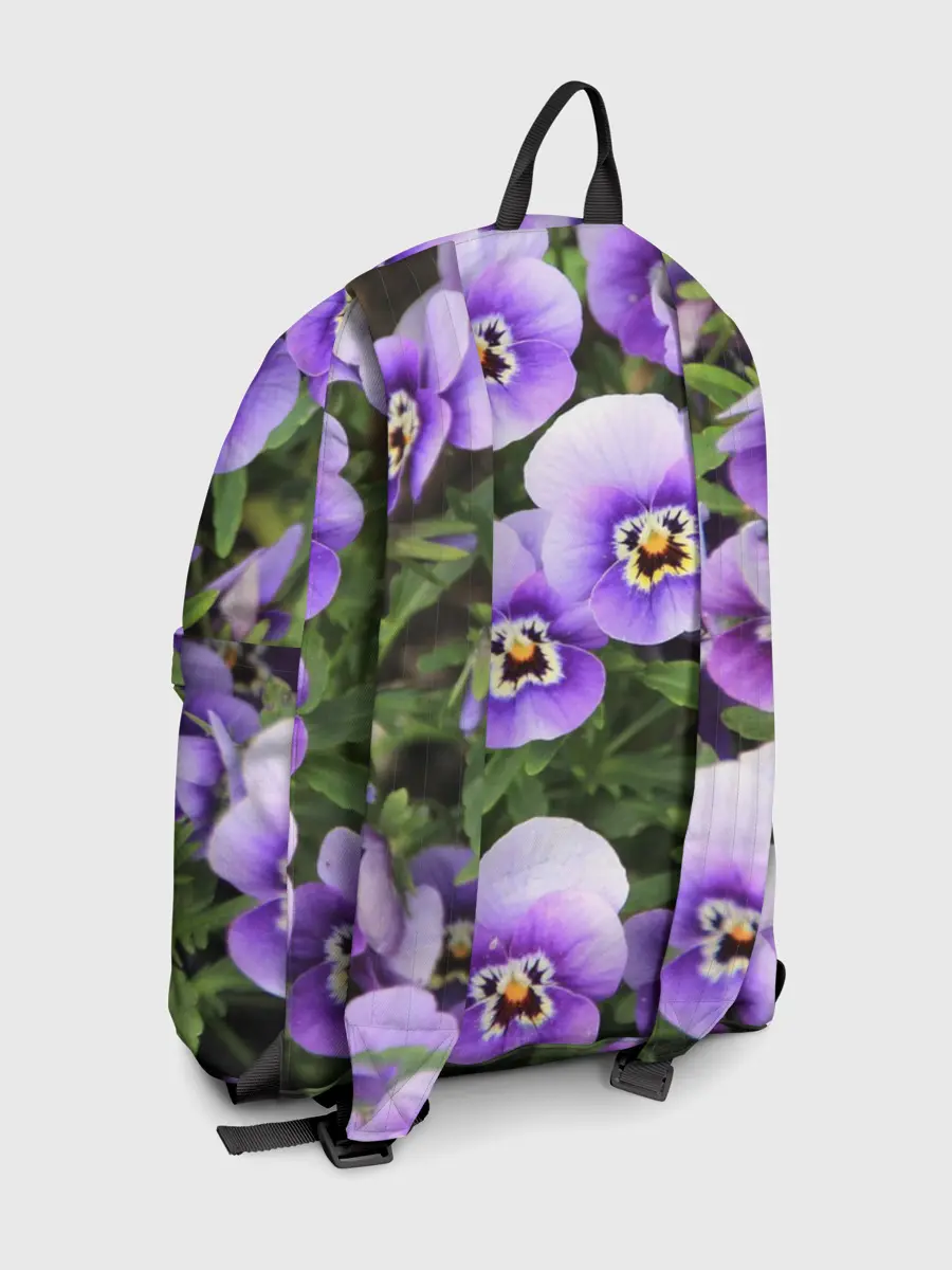 Рюкзак джинсовый / Анютины глазки