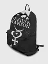 Рюкзак джинсовый / MARILYN MANSON / М. МЭНСОН