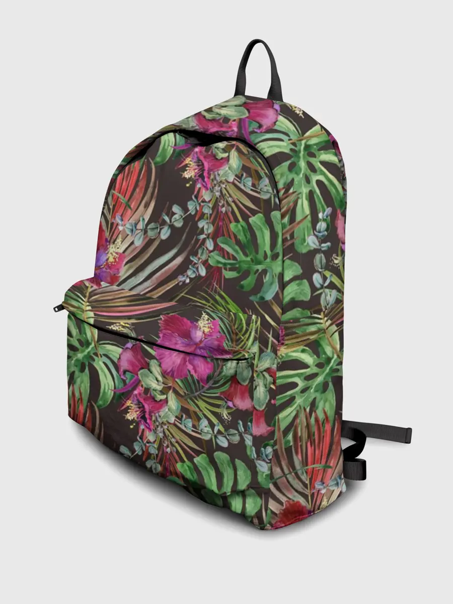 Рюкзак джинсовый / Тропики