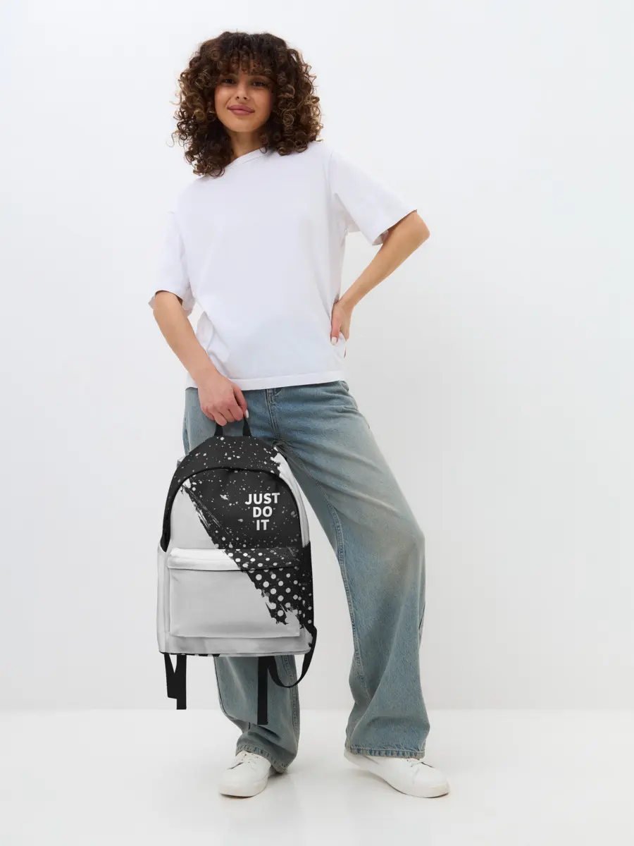 Рюкзак джинсовый / JUST DO IT