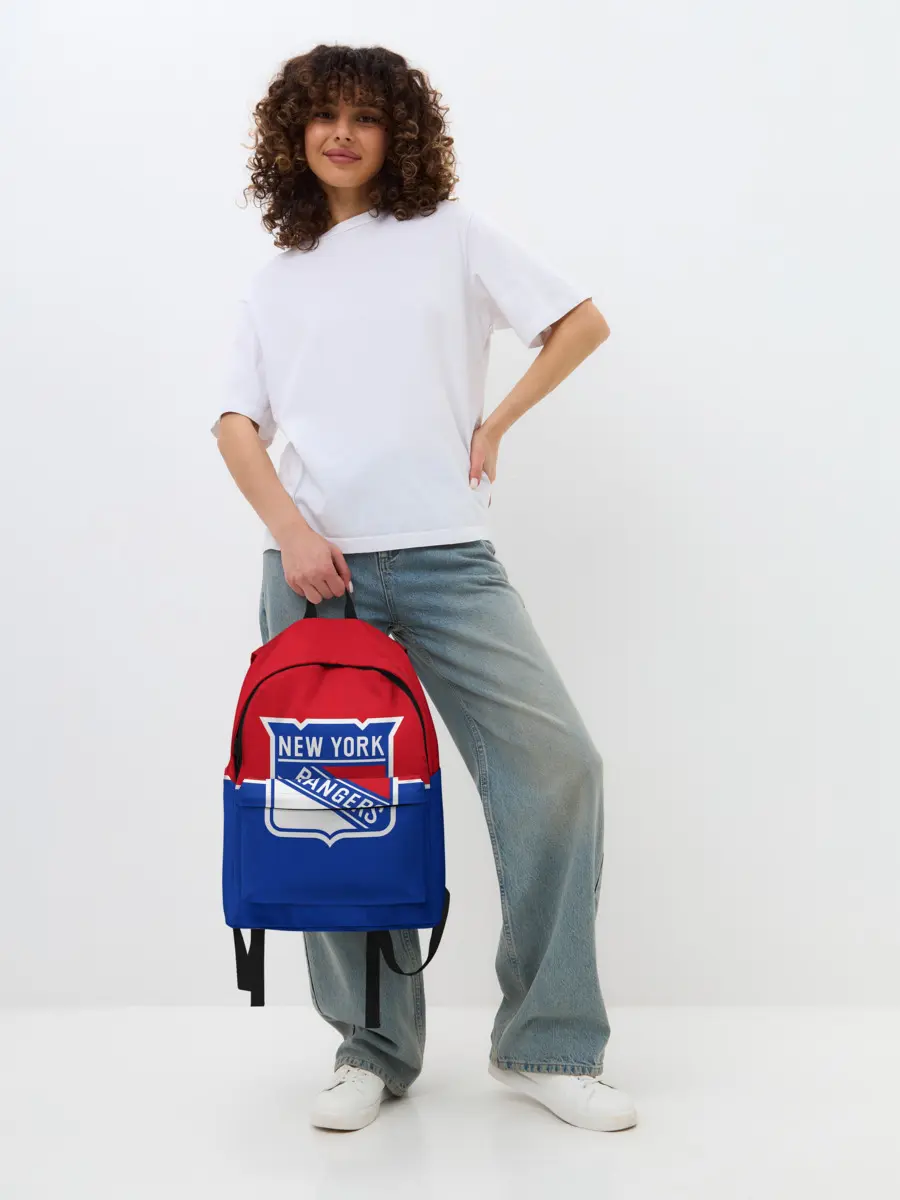 Рюкзак джинсовый / Нью-Йорк Рейнджерс