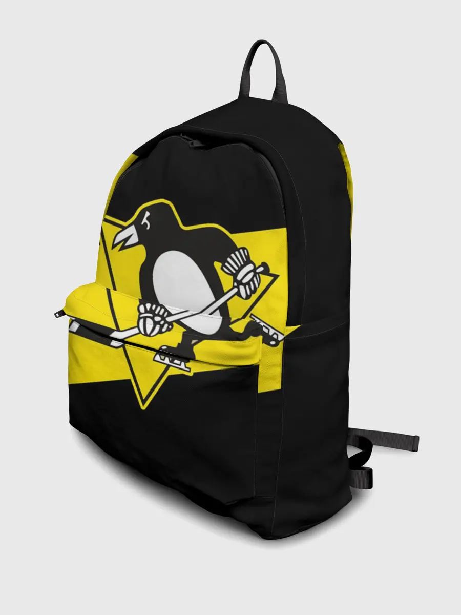 Рюкзак джинсовый / Питтсбург Пингвинз