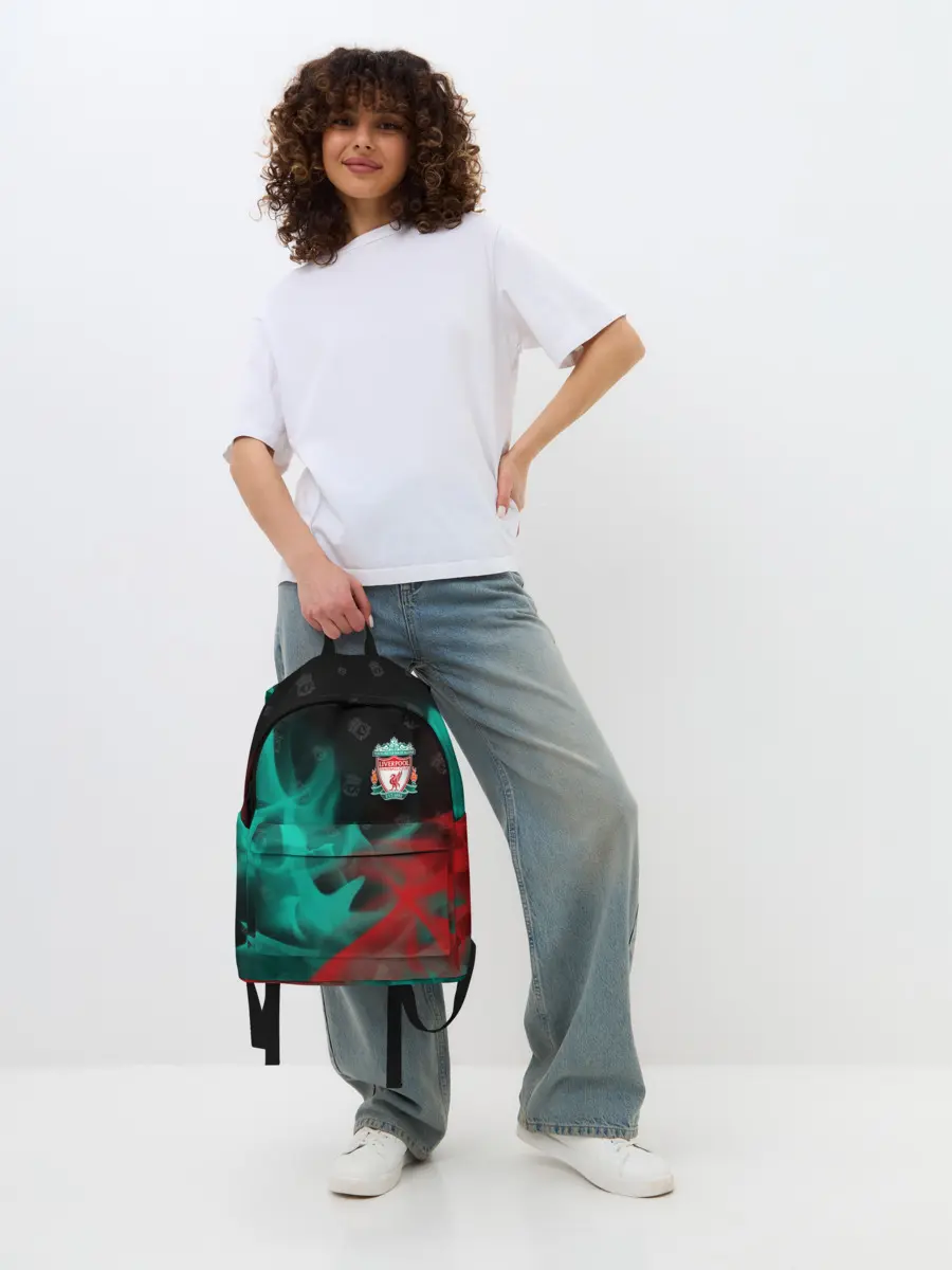 Рюкзак джинсовый / LIVERPOOL / Ливерпуль