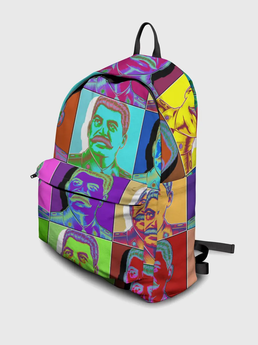Рюкзак джинсовый / Stalin pop-art