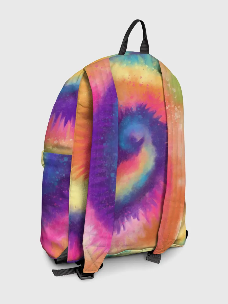 Рюкзак джинсовый / TIE-DYE MULTICOLOR