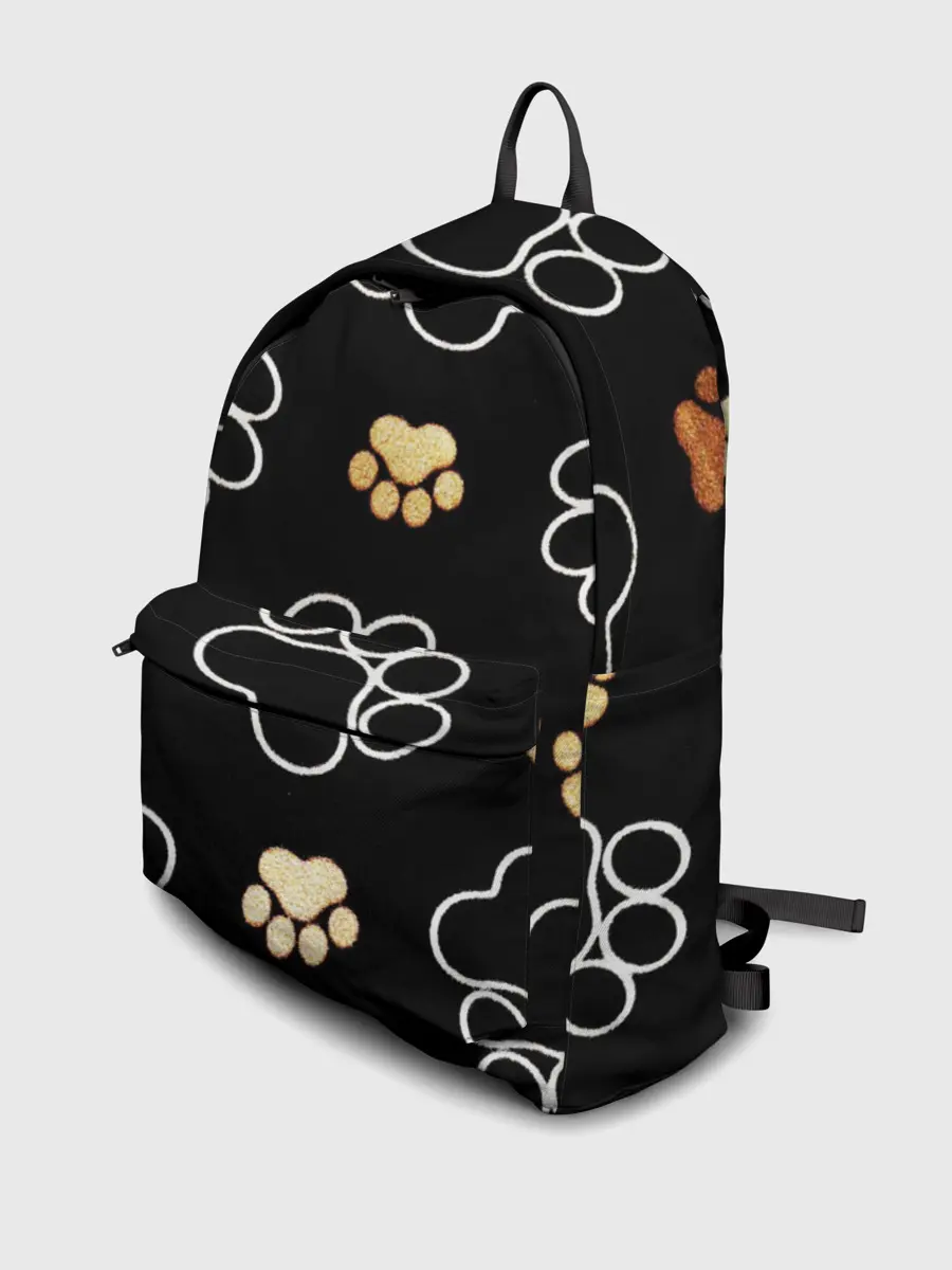 Рюкзак джинсовый / Лапки