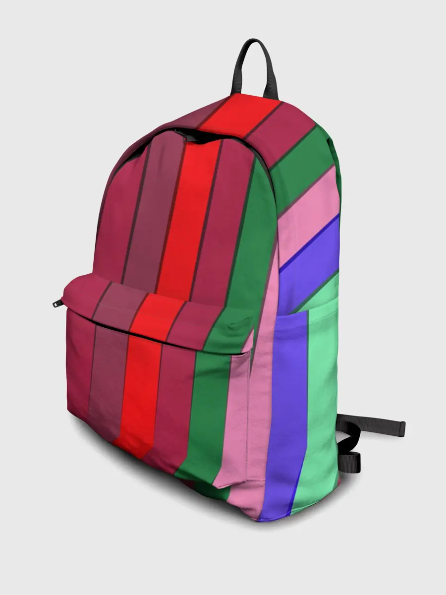 Рюкзак джинсовый / радуга