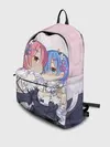 Рюкзак джинсовый / Re:Zero, Рам и Рем